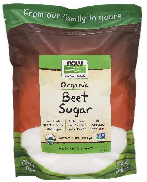 Refined Organic Beet Sugar, for Tea, Sweets, Ice Cream, Drinks, Form : Powder