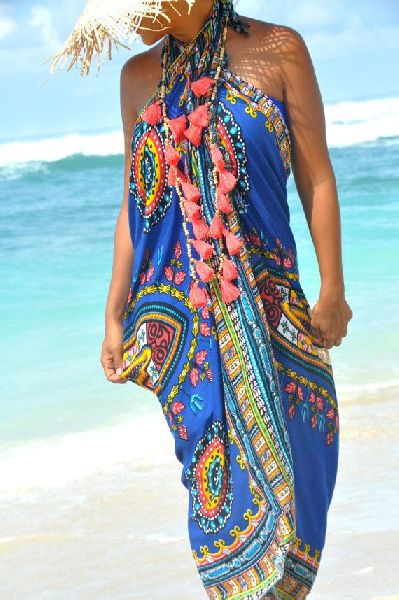Sarong Cover Up, Color : Multicolor