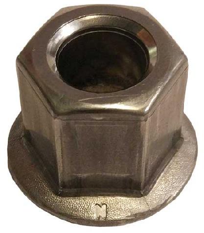 Stainless Steel Power Coated Lock Nuts, for Automobile Fittings, Electrical Fittings, Furniture Fittings