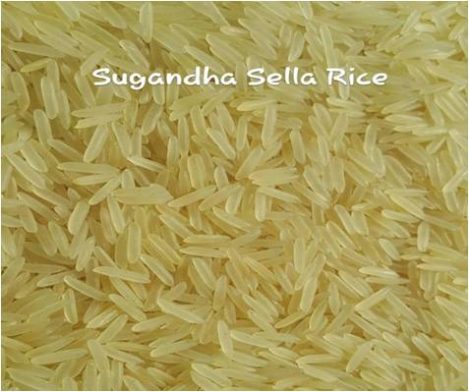Organic Sugandha Sella Basmati Rice, for Cooking, Color : Golden