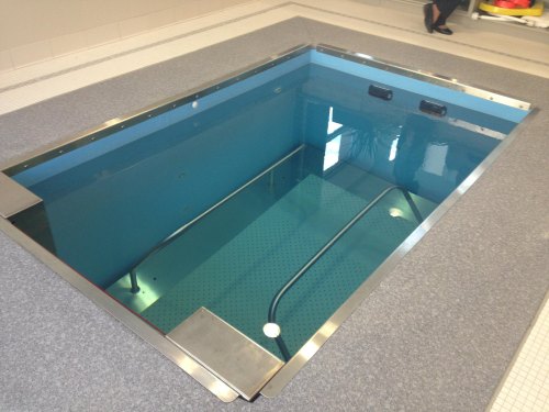 Treadmill Swimming Pool, Color : Blue