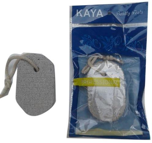 Kaya Pumice Stone, for Foot Cleaning, Color : Grey
