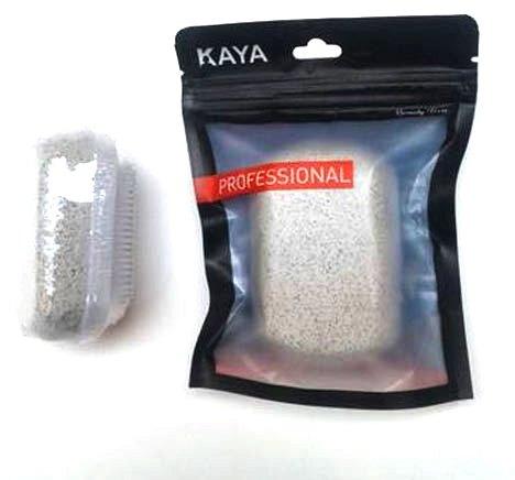 Kaya Rectangle Light Weight Pumice Stone, for Foot Cleaning, Color : White