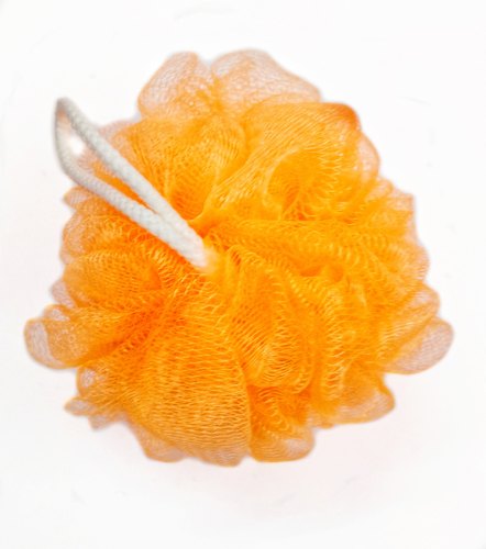 Kaya Nylon Yellow Loofah Sponge, for Bathing, Size : Standard