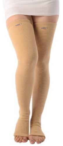 Cotton Varicose Vein Stocking, Color : Brown