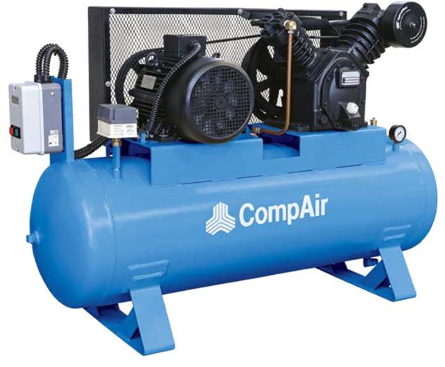 Air Compressor Reciprocating Electric Driven Two Stage Air Cooled