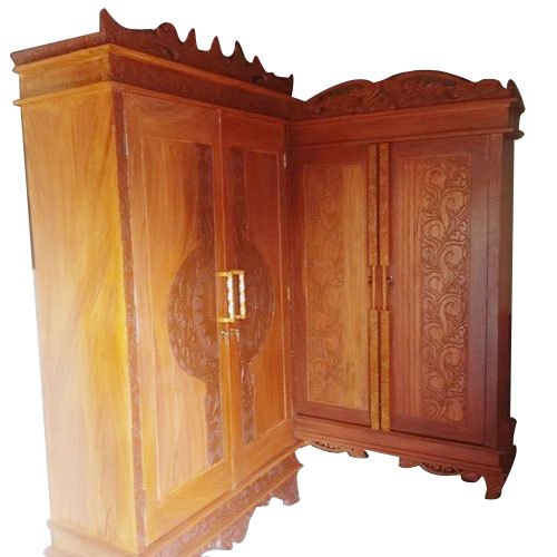 Antique Wooden Cupboard, Color : Brown