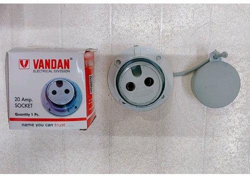 Vandan Plastic AC Power Socket