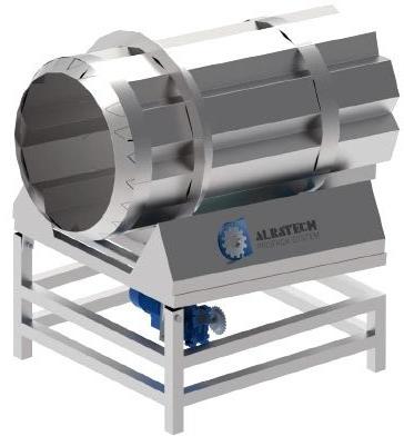 Stainless Steel (SS304) Seasoning Machine, Capacity : 100 Kg/hr