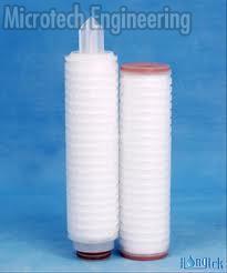 Microfiber Polypropylene Pleated Filter Cartridge, Length : 10inch, 20inch, 30inch, 40inch, 50inch