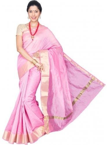 Polyester Saree, for Easy Wash, Packaging Type : Polythin