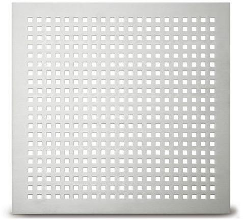 Stainless Steel Perforated Grilles, Color : White