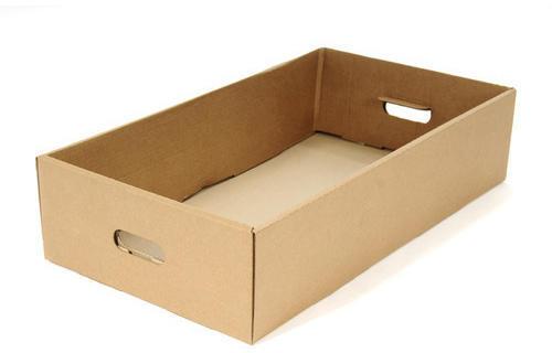 Plain Corrugated Trays, Paper Type : Craft Paper