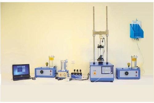 Automatic Triaxial Testing System, Color : Blue