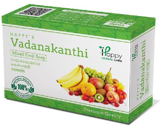  Oval Vadanakanthi Mixed Fruit Soap, for Bathing, Skin Care, Form : Solid
