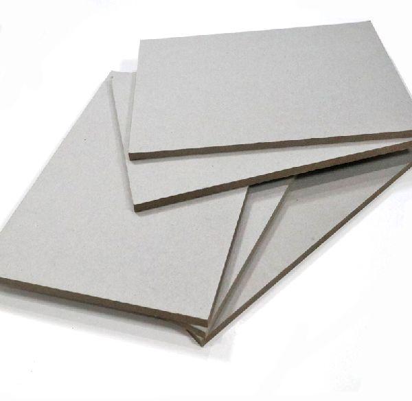 Grey Rigid Board, for Making Box, Pattern : Plain