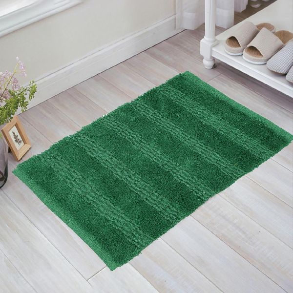 Cotton bath rugs mats, for Floor Covering, Feature : Easily Washable, Perfect Shape