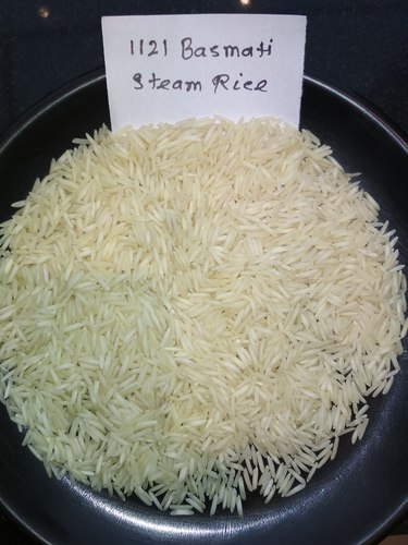Organic 1401 Basmati Steam Rice, for Gluten Free, High In Protein, Variety : Short Grain