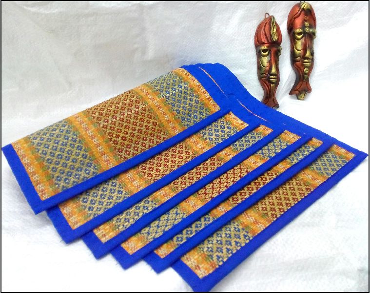 Beautifully Handcrafted Placemat/ TableMat Elegant Look Pleasing Color Eco-Friendly