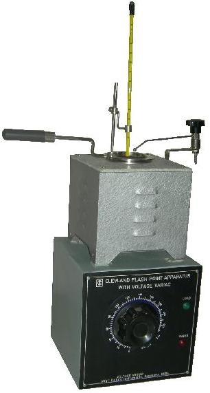 Cleveland Flash Point Apparatus with Voltage Variac