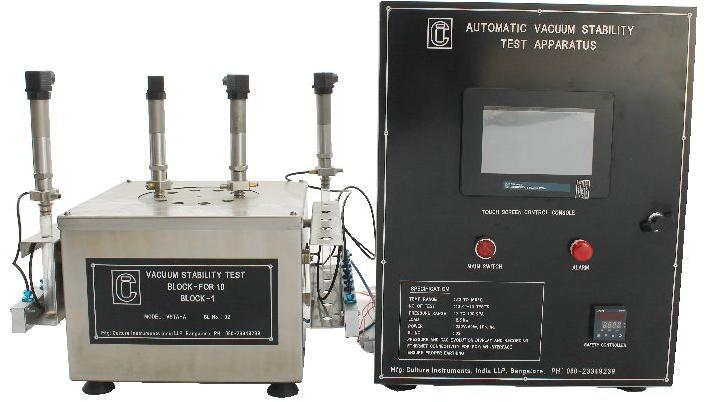 Vacuum Stability Test Apparatus