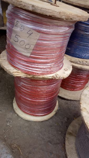 KMT Copper PVC Coated Steel Cable, Conductor Type : Stranded