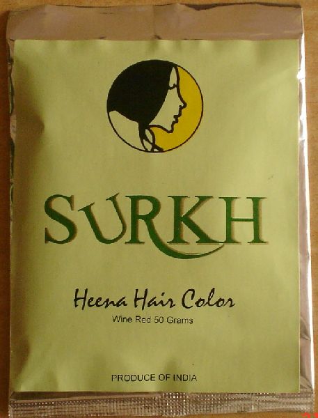 Henna Based Hair Dyes