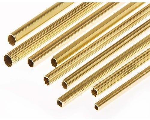 Round Brass Extruded Pipe, for Gas Fittings, Oil Fittings, Feature : Fine Finished