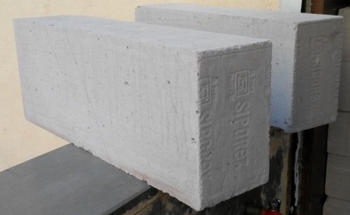 Concrete AAC Siporex Block, Shape : Rectangular