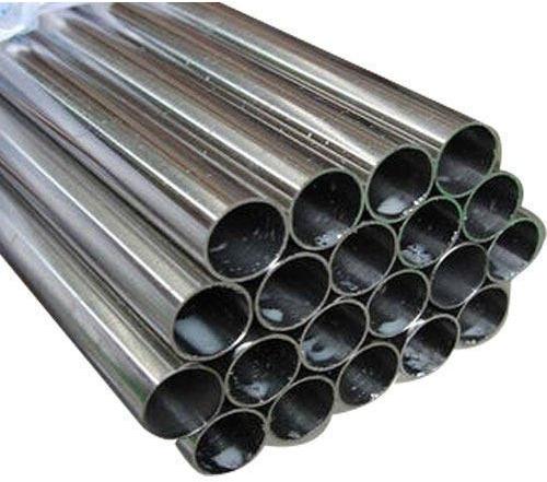 Round Polished Stainless Steel ERW Pipes, for Construction, Certification : ISI Certified