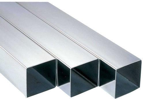 Polished Stainless Steel Square Pipes, for Construction, Certification : ISI Certified
