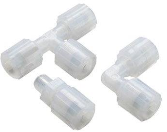 PTFE PFA Fittings, Color : Multi