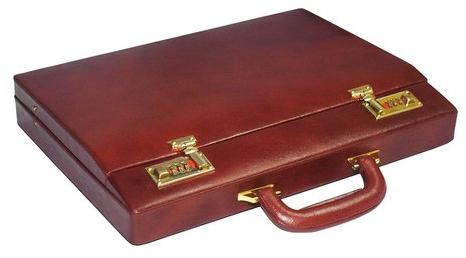 Leather Attache Case, Size : 18 inches