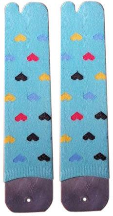 Cotton Printed Toe Socks, Color :  