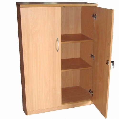Polished Wooden Office Cupboard, Color : Brown