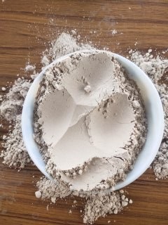 Natural tapioca thippi flour BROWN, for PASTE CUM, Packaging Type : Plastic Bag