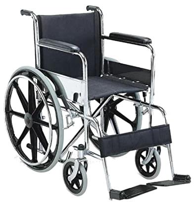 Wheelchair, for Hospital, Color : Black