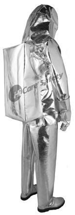 Hi-Care Aluminised Fabric Furnace Safety Suit, Size : Free Size