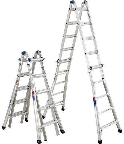 Aluminium Multi Functional Ladder, Color : Silver