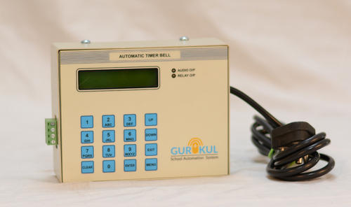 GURUKUL Automatic School Timer Bell, Voltage : 12V 2AMP