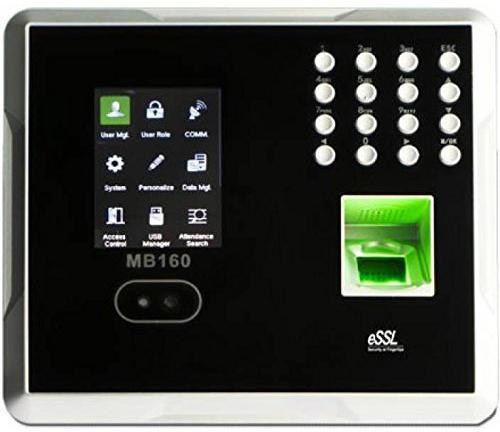 ESSL FACE MB160 Time Attendance System, Operating Temperature : -10 to +60 Degree Celcius