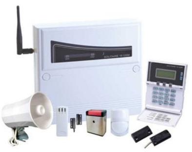 Plastic Wireless Burglar Alarm System, for Home Security, Office Security, Feature : Easy To Install