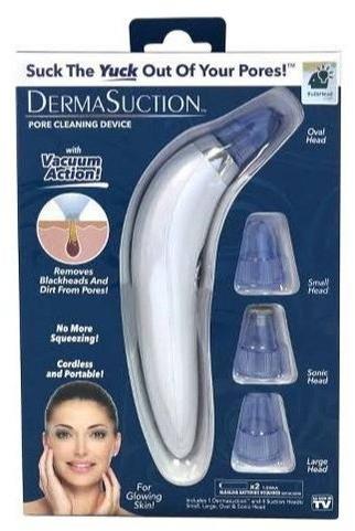 Plastic Blackhead Suction Remover, Color : White