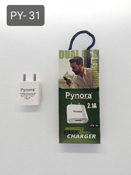 PY 31 USB Mobile Charger, Color : Black, Grey, White