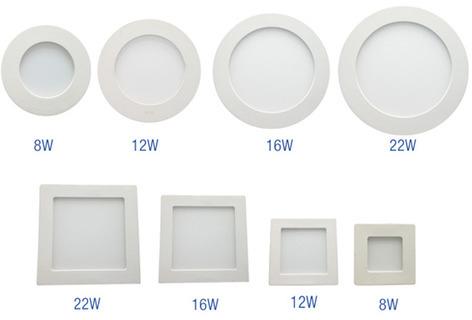 Bevidst ankomme Hop ind Midas LED 12W,15W,22W Square Panel Light, Lighting Color : Cool White,  Voltage : 220V at Rs 190 / Piece in Thane