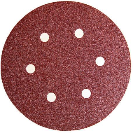 Round Coated Aluminium Abrasive Oxide Velcro Sanding Disc, for Grinding, Color : Red