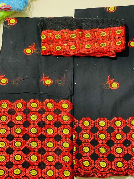 Cotton African Fabric, Pattern : Printed