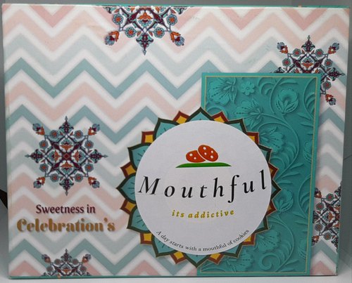 Mouthful Cookie Gift Boxes, Shape : Circle Leaf