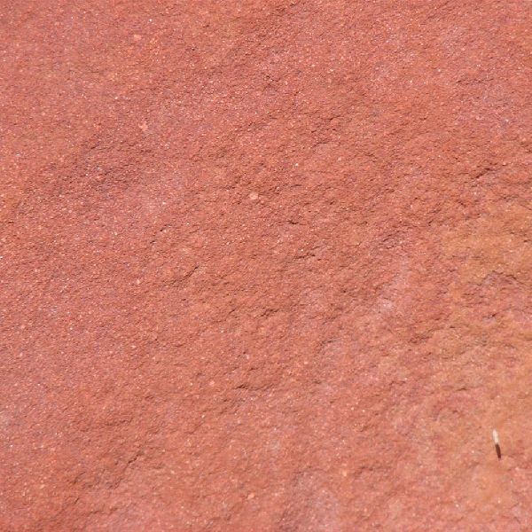 Flamed Red Sandstone Slabs, for Construction, Size : Standard