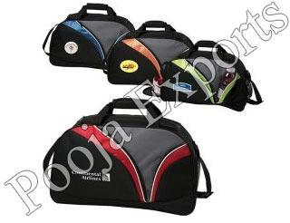 Pooja Exports Printed Sports Duffels, Strap Type : Adjustable